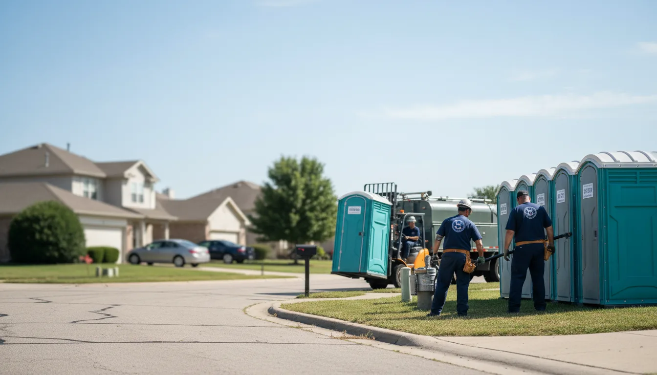 Porta Potty Rental in Del City, OK near me